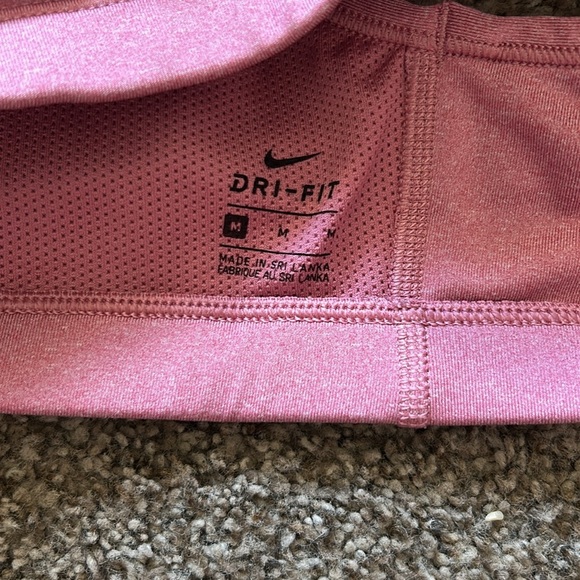 Nike Women's Pink Sports Bra - Picture 2 of 3